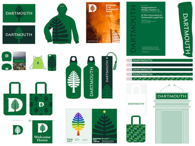 从常春藤盟校到滨州 Dartmouth品牌年度服务视角下的logo、VI与包装设计创新